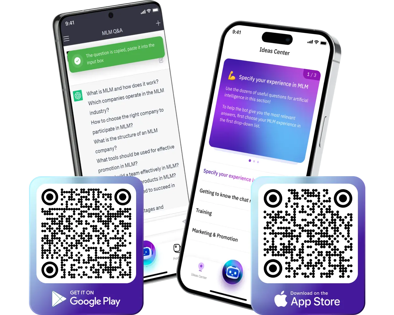 Мобильное приложение для МЛМ бизнеса